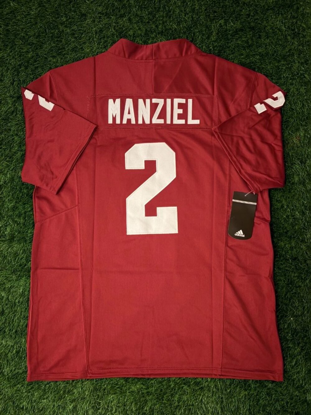 Johnny Manziel Red Stitched Jersey